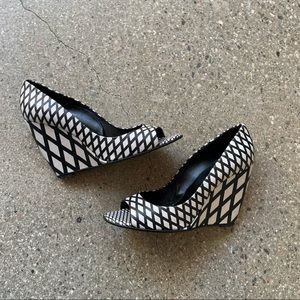 Pierre Hardy Open Toe Wedge Heels